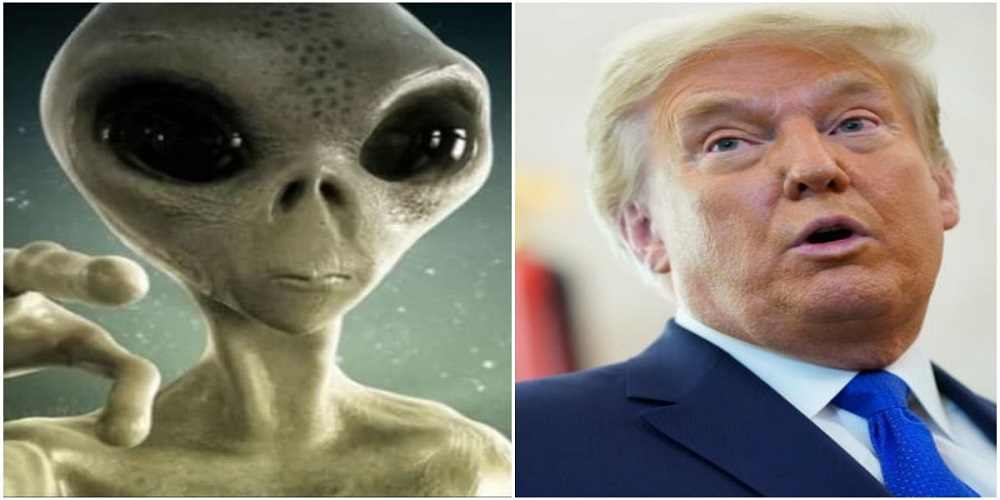 extraterestrii exista si Trump stie