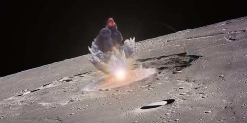sua a distrus o baza extraterestra pe luna
