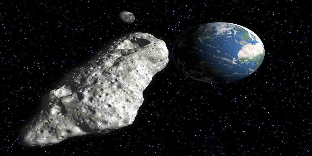 un asteroid se apropie de pamant