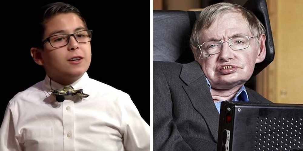 un copil vrea sa dovedeasca ca Hawking a gresit