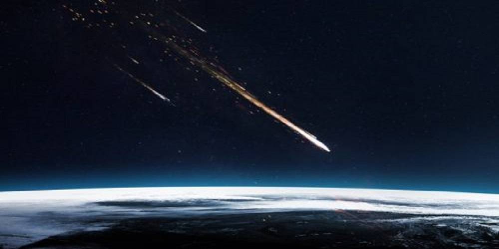 explozia unui asteroid