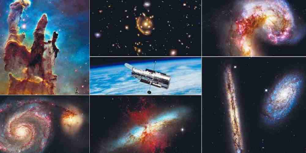 imaginile universuleui di Hubble