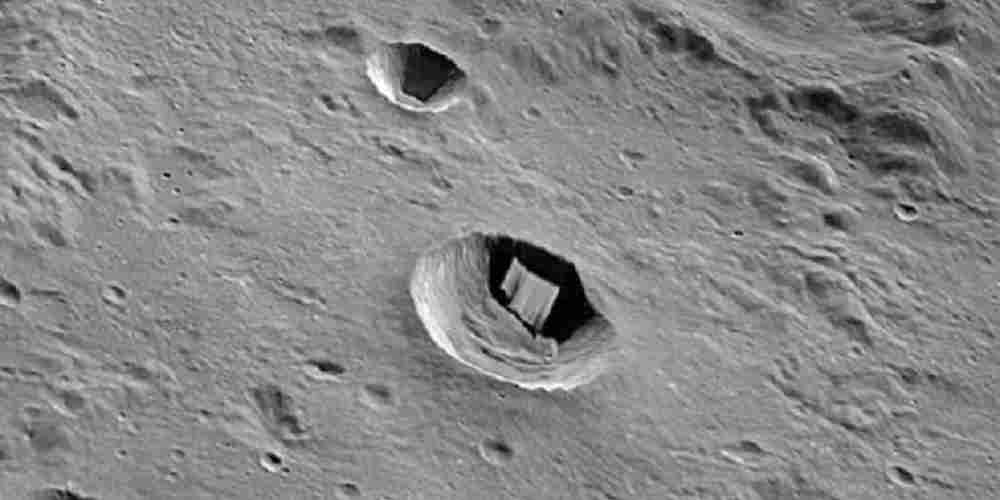 inregistrat un obiect metalic pe Luna