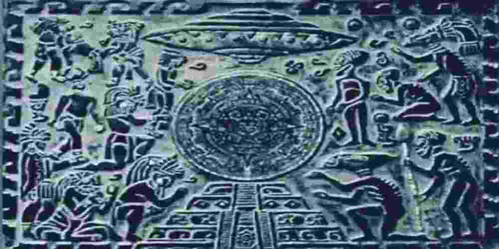 contactul mayas cu extraterestrii