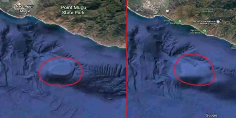 Google Maps și Earth „șterg” structuri subacvatice ciudate în largul coastelor Californiei